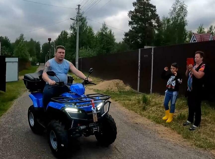 КВАДРОЦИКЛ IRBIS ATV200 LUX с ПСМ