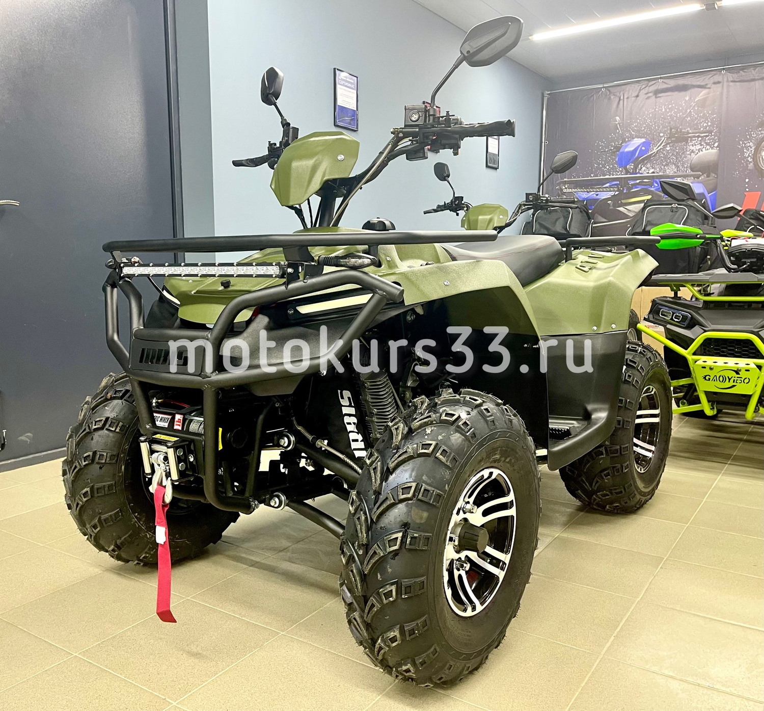 КВАДРОЦИКЛ IRBIS ATV200 PREMIUM с ПСМ 2024