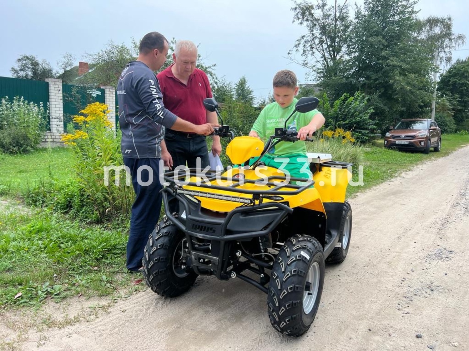 КВАДРОЦИКЛ IRBIS ATV200 с ПСМ 2024